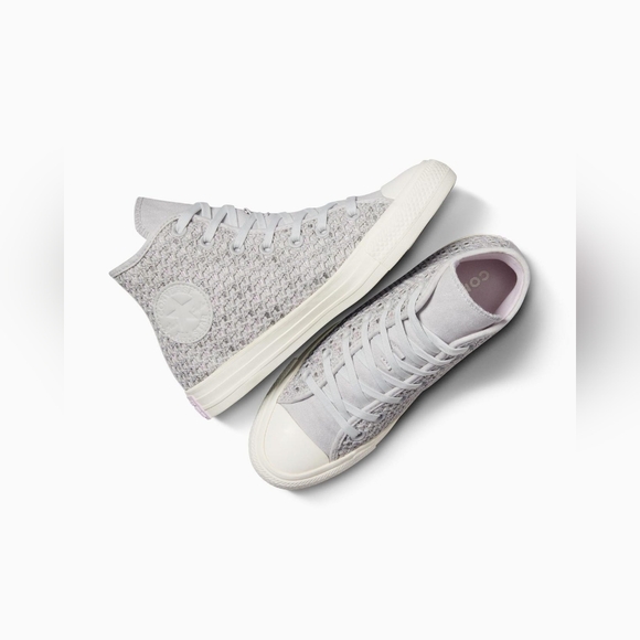 NWT, Converse Chuck Taylor All Star Crochet High Top Sneaker, SIZE 40 - Picture 8 of 11